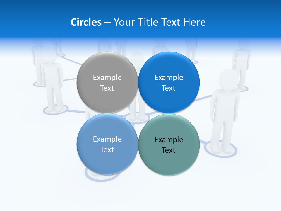 Circle Concept Communication PowerPoint Template