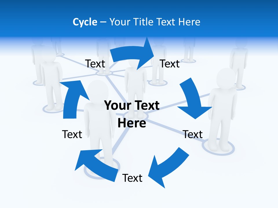 Circle Concept Communication PowerPoint Template