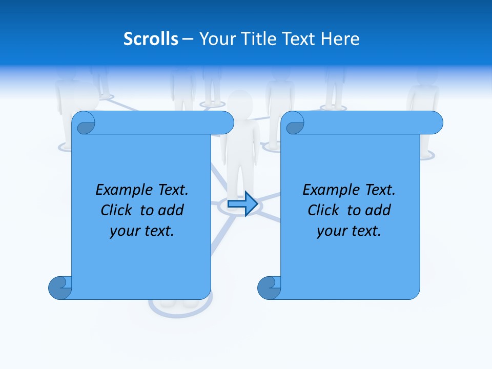 Circle Concept Communication PowerPoint Template