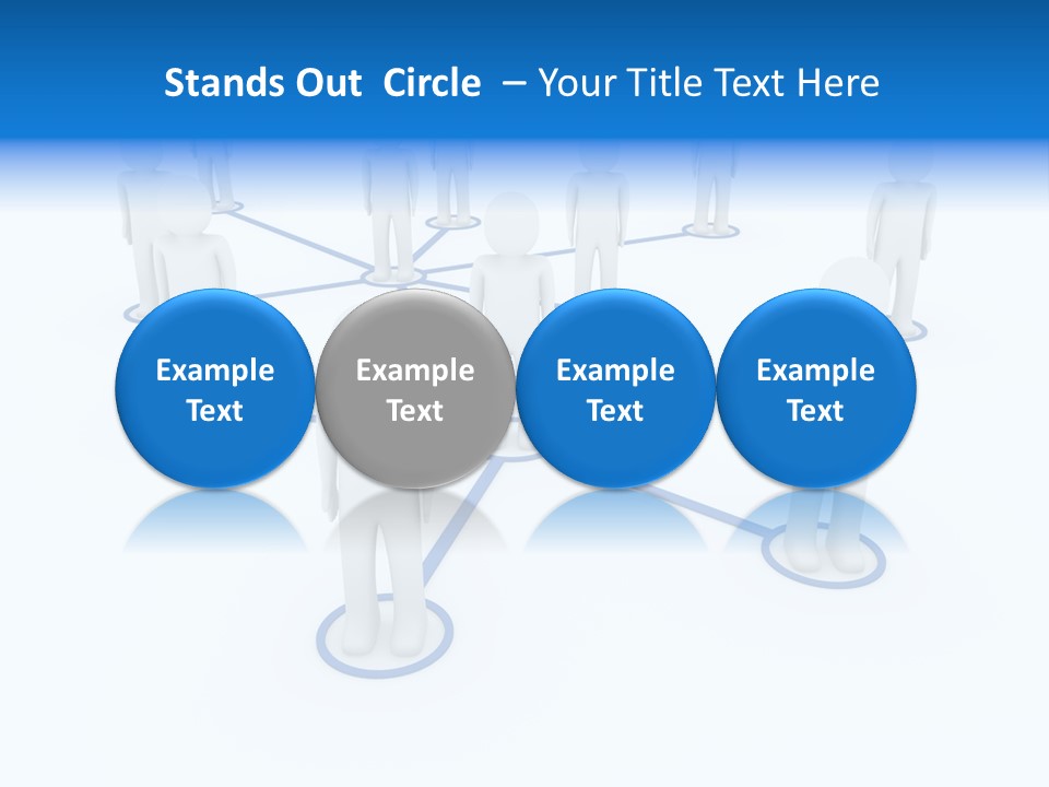 Circle Concept Communication PowerPoint Template