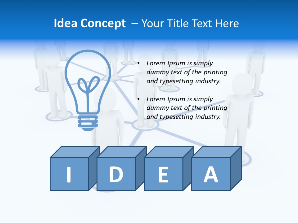 Circle Concept Communication PowerPoint Template