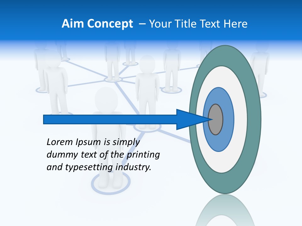 Circle Concept Communication PowerPoint Template