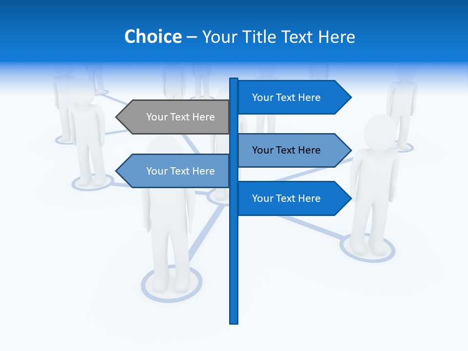 Circle Concept Communication PowerPoint Template