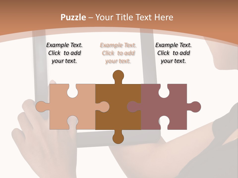 Tablet Vacancy Mobility PowerPoint Template
