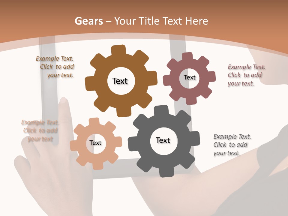Tablet Vacancy Mobility PowerPoint Template