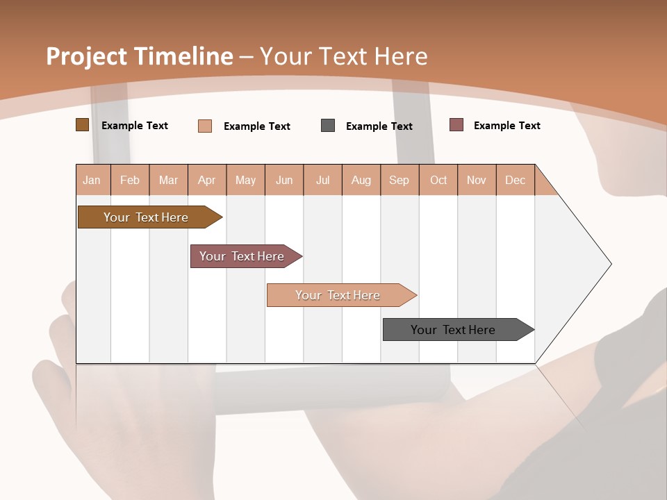 Tablet Vacancy Mobility PowerPoint Template