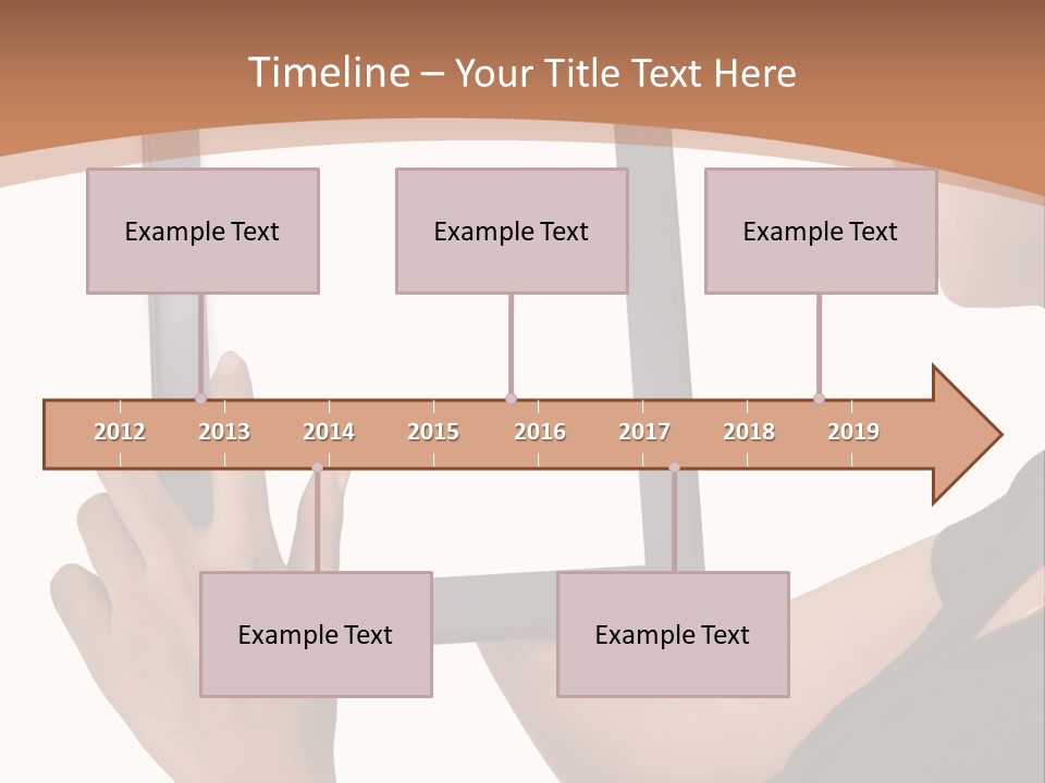 Tablet Vacancy Mobility PowerPoint Template