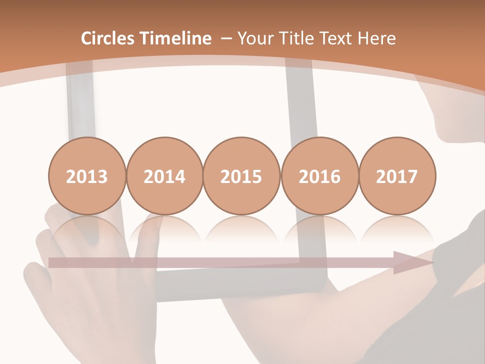 Tablet Vacancy Mobility PowerPoint Template