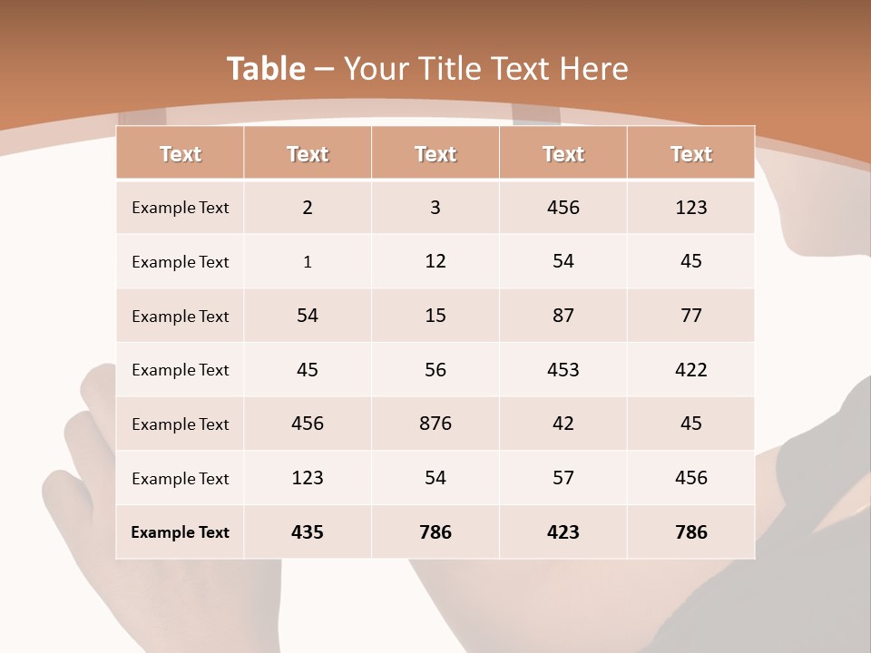 Tablet Vacancy Mobility PowerPoint Template