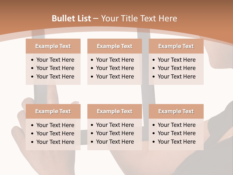 Tablet Vacancy Mobility PowerPoint Template