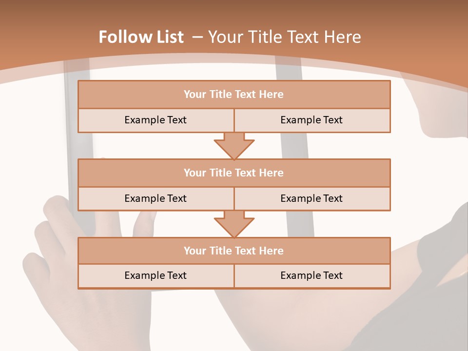 Tablet Vacancy Mobility PowerPoint Template