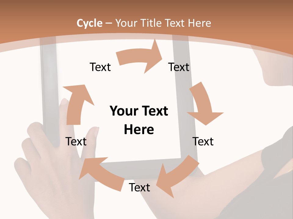 Tablet Vacancy Mobility PowerPoint Template