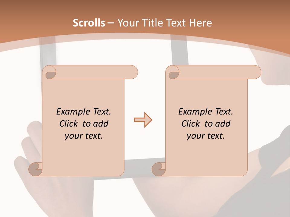 Tablet Vacancy Mobility PowerPoint Template