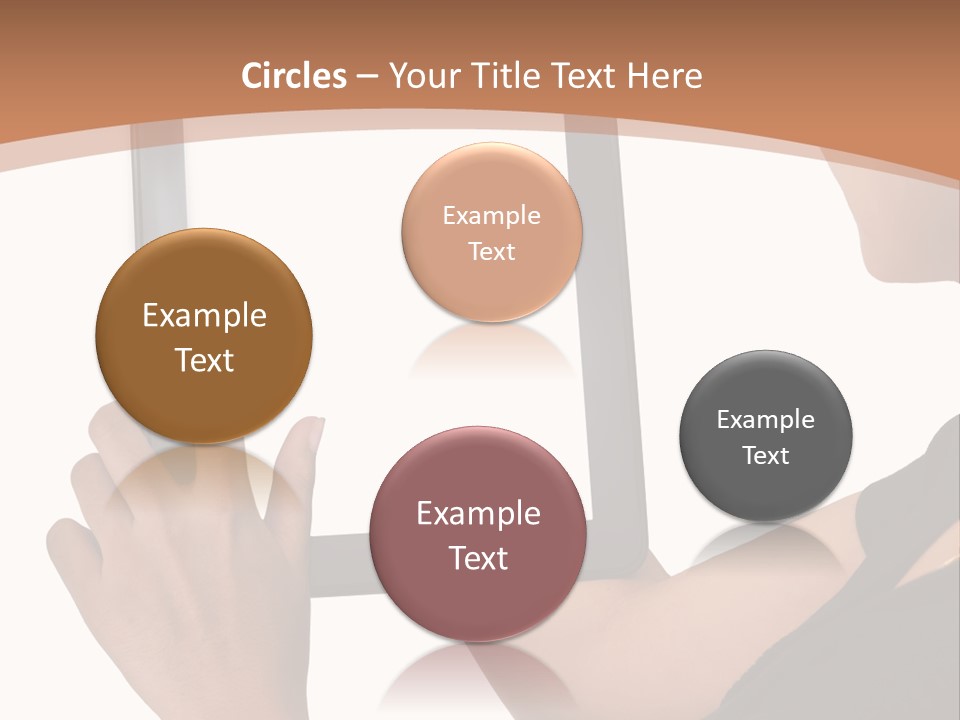 Tablet Vacancy Mobility PowerPoint Template