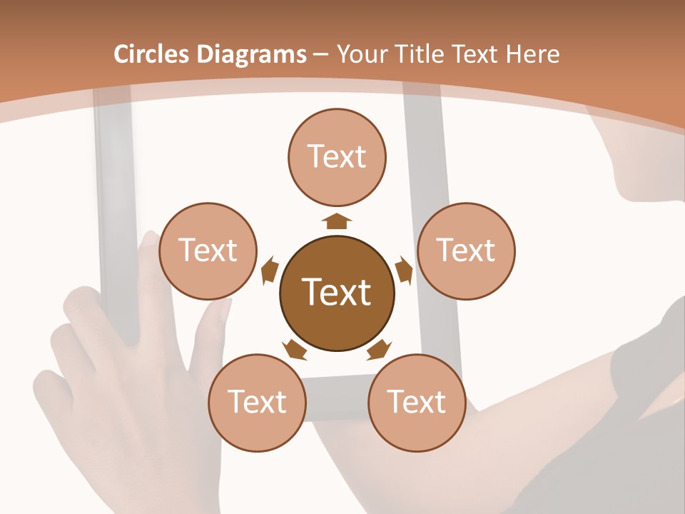 Tablet Vacancy Mobility PowerPoint Template