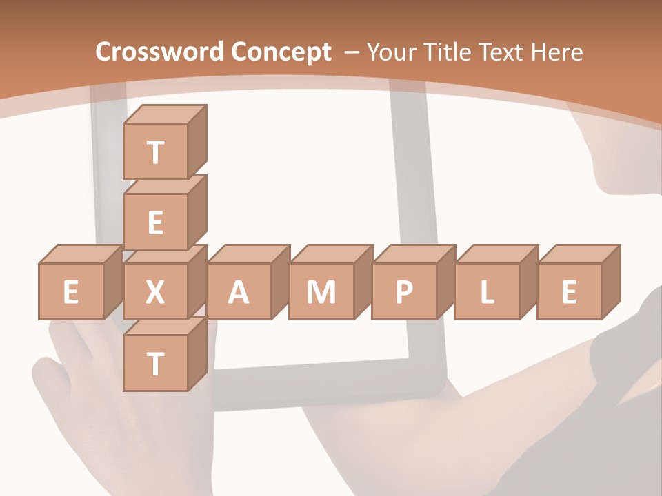Tablet Vacancy Mobility PowerPoint Template