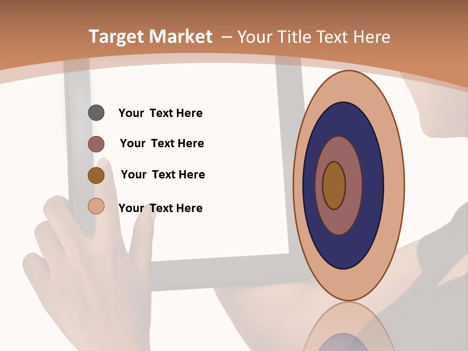 Tablet Vacancy Mobility PowerPoint Template