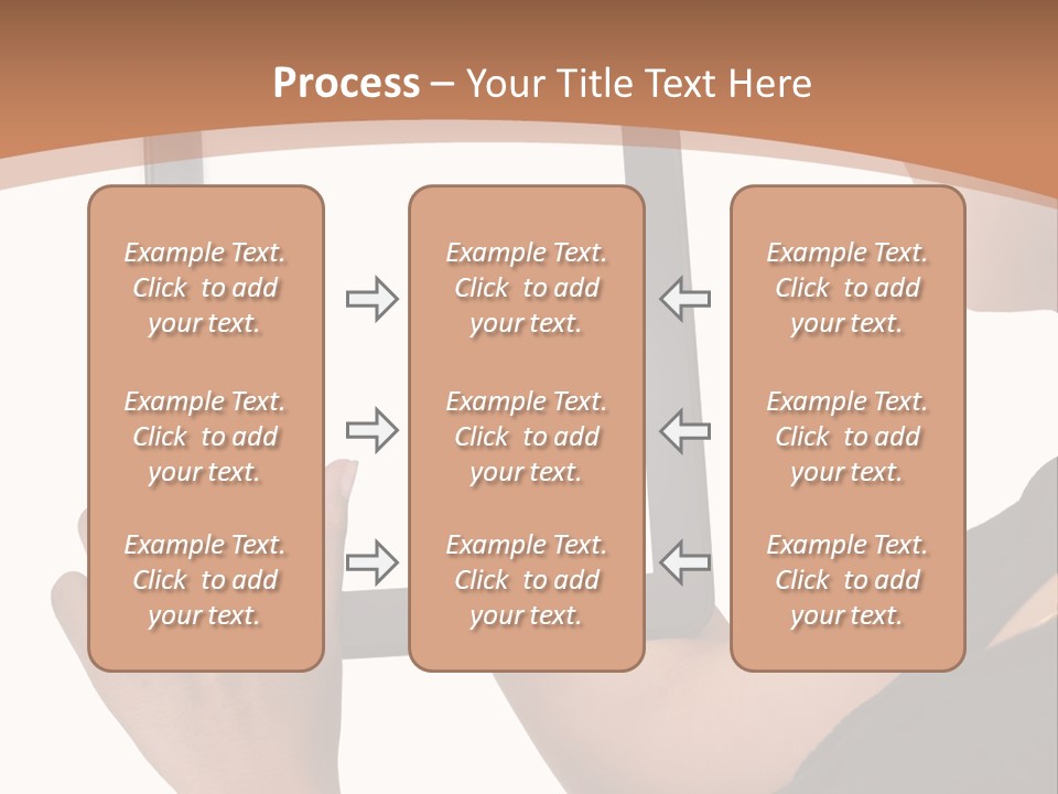Tablet Vacancy Mobility PowerPoint Template