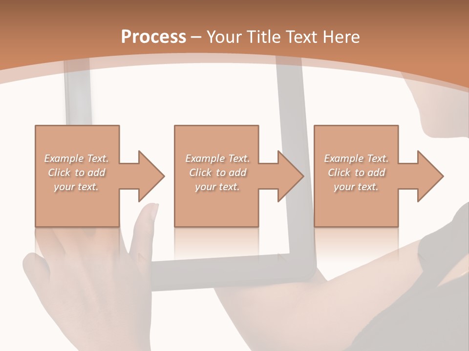 Tablet Vacancy Mobility PowerPoint Template