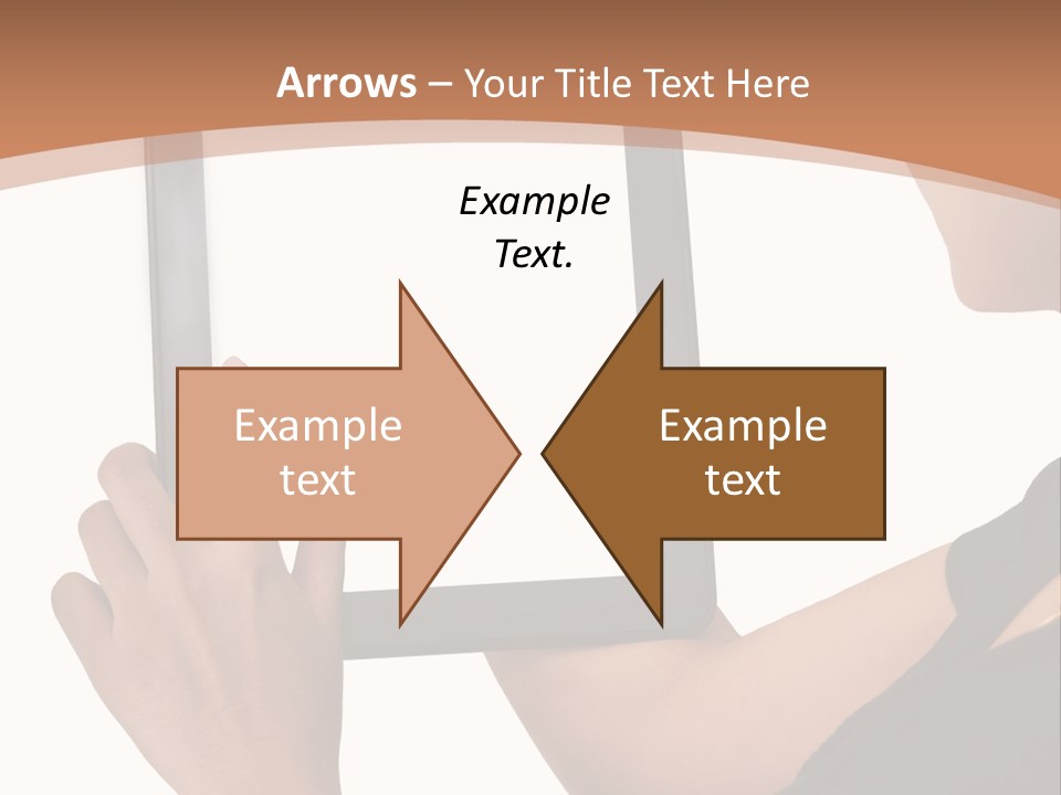 Tablet Vacancy Mobility PowerPoint Template