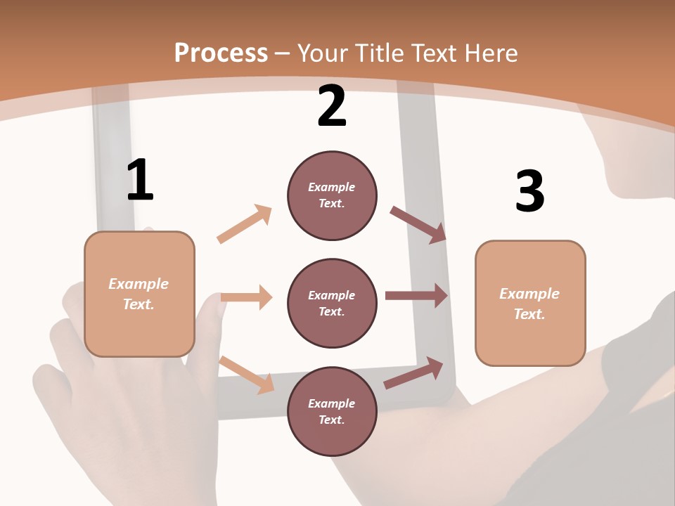 Tablet Vacancy Mobility PowerPoint Template