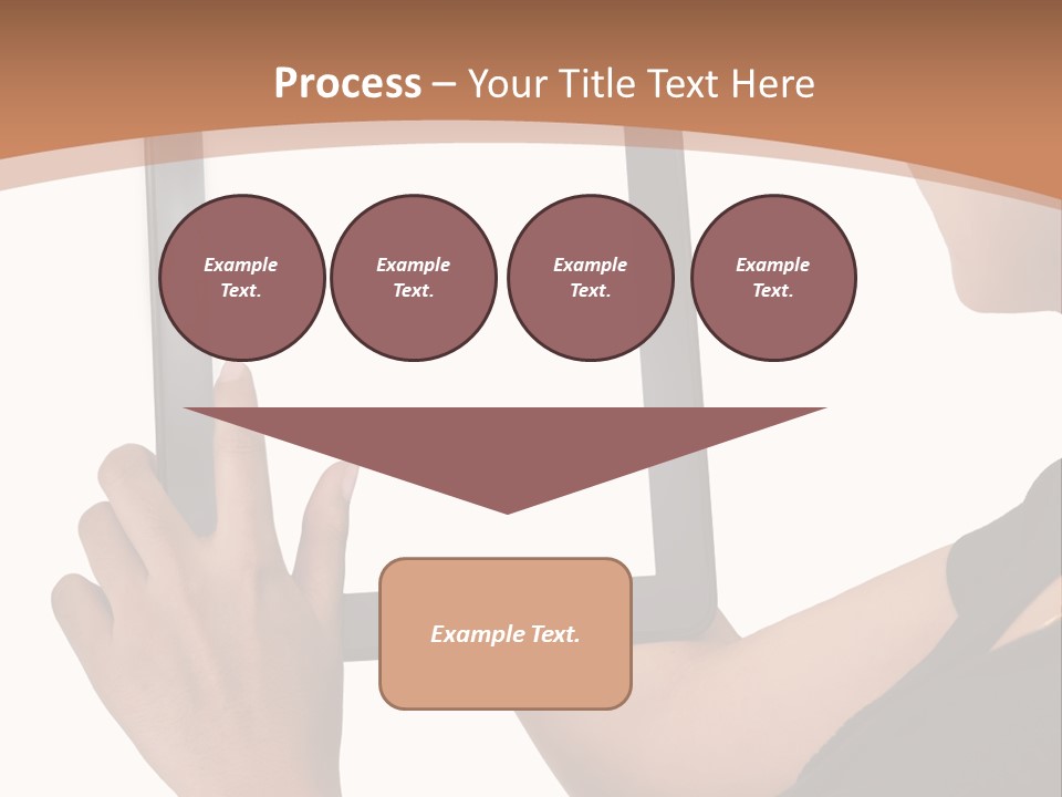 Tablet Vacancy Mobility PowerPoint Template
