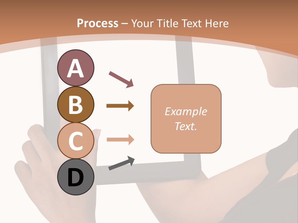 Tablet Vacancy Mobility PowerPoint Template