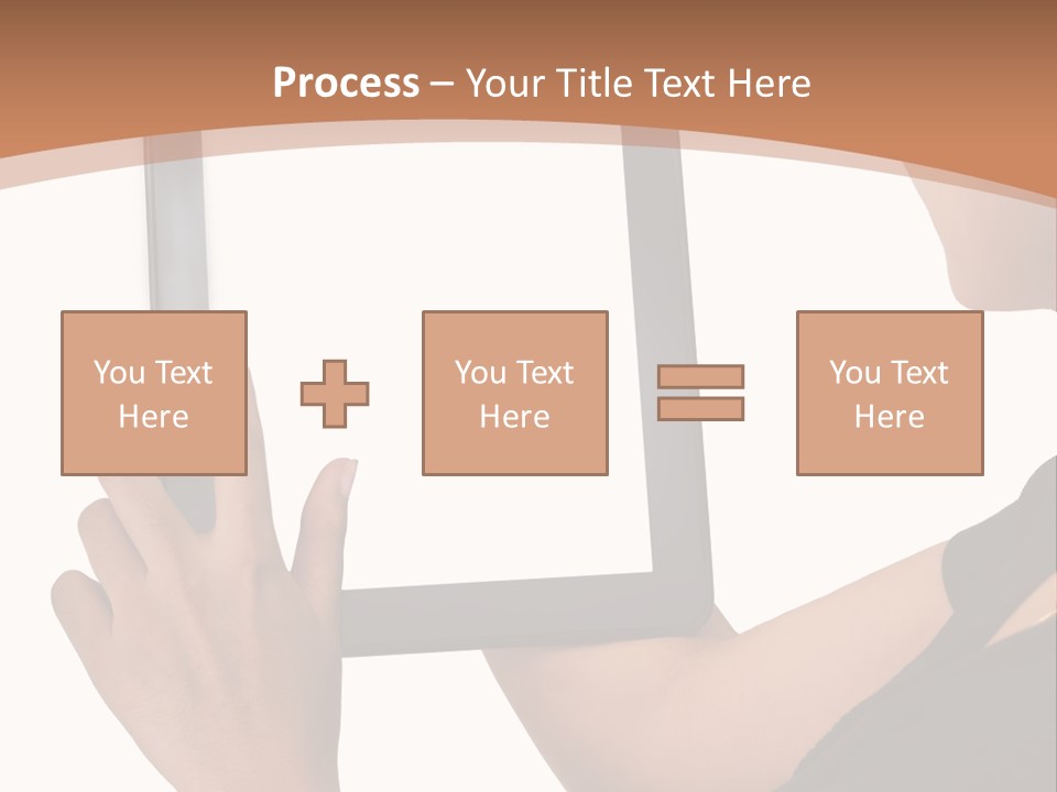 Tablet Vacancy Mobility PowerPoint Template