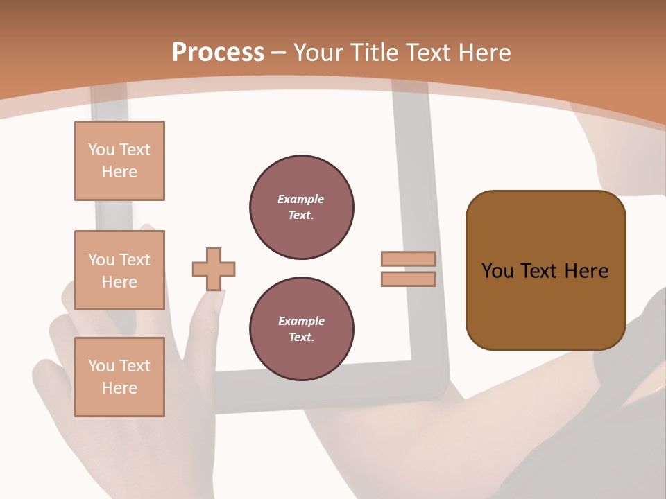 Tablet Vacancy Mobility PowerPoint Template