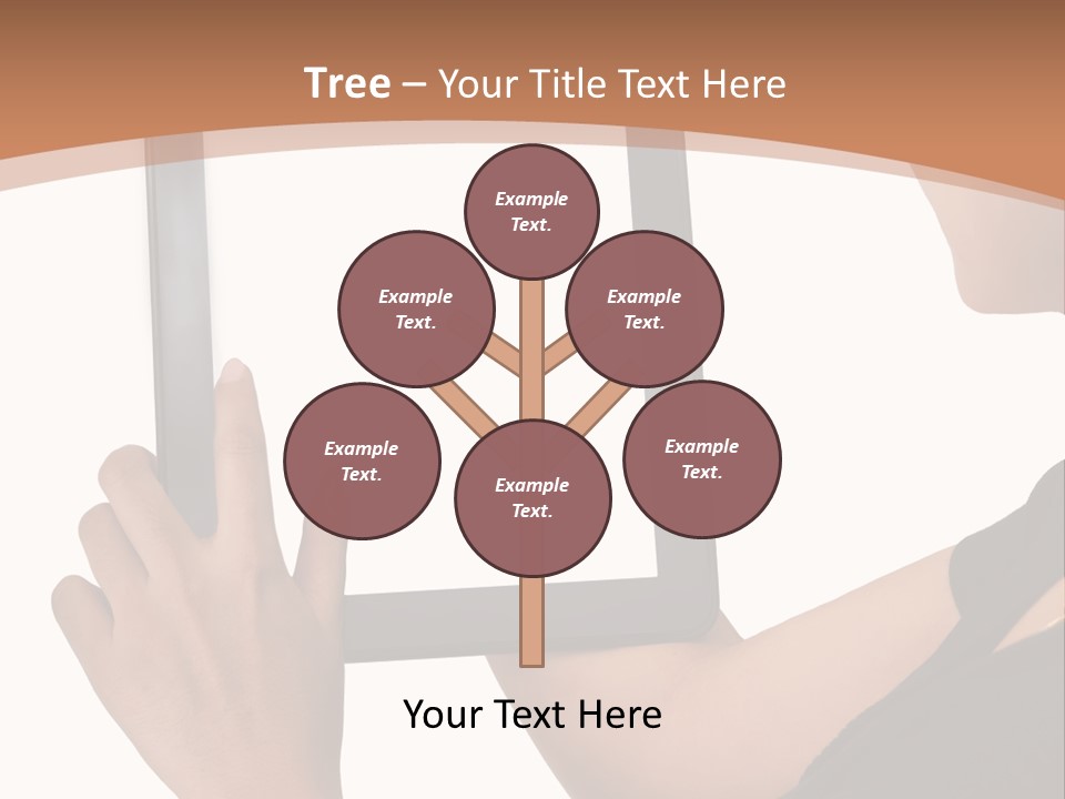 Tablet Vacancy Mobility PowerPoint Template