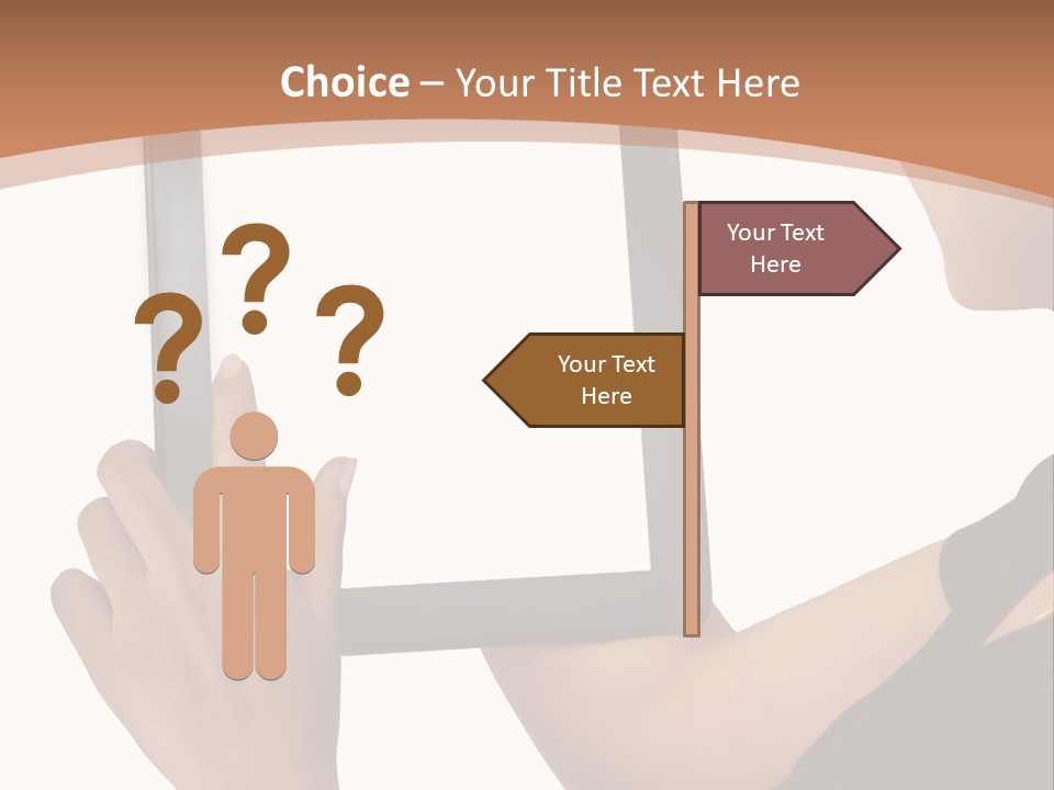 Tablet Vacancy Mobility PowerPoint Template