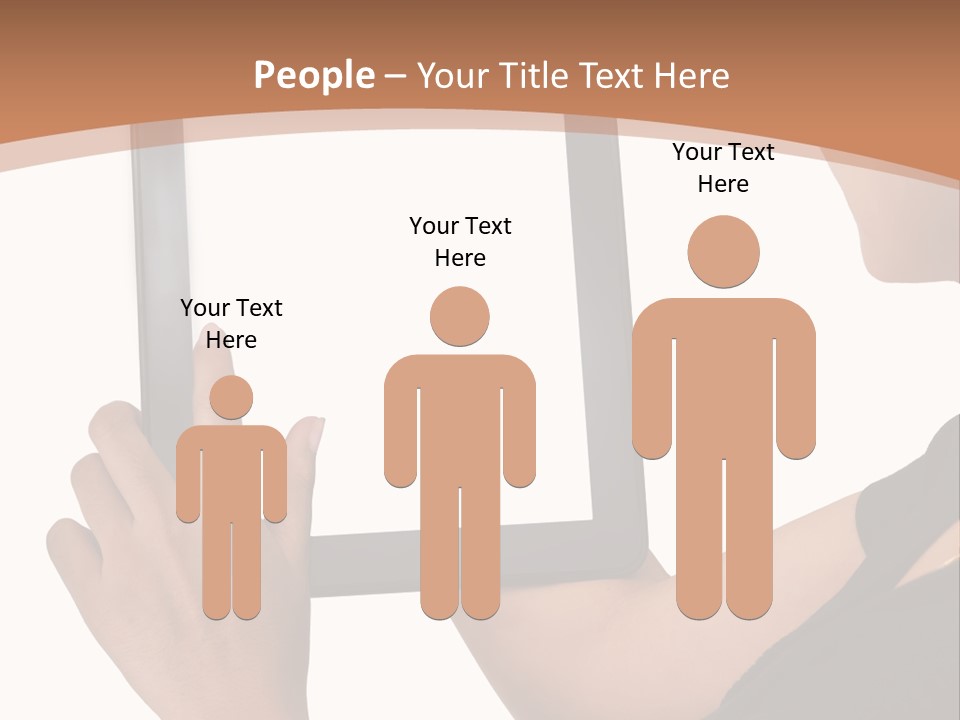 Tablet Vacancy Mobility PowerPoint Template