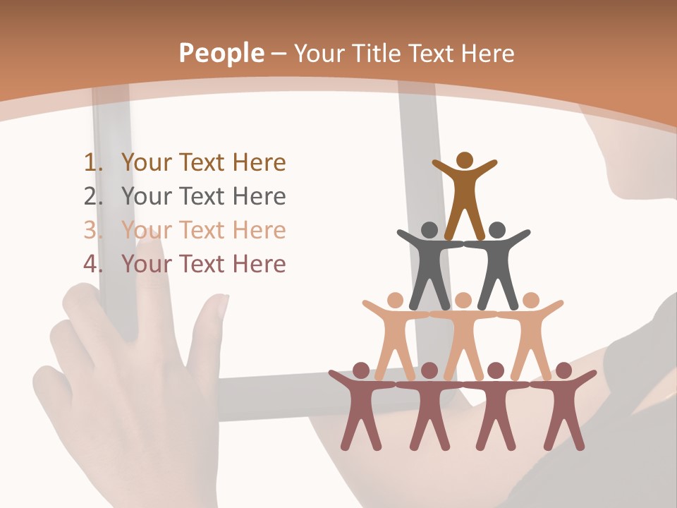 Tablet Vacancy Mobility PowerPoint Template