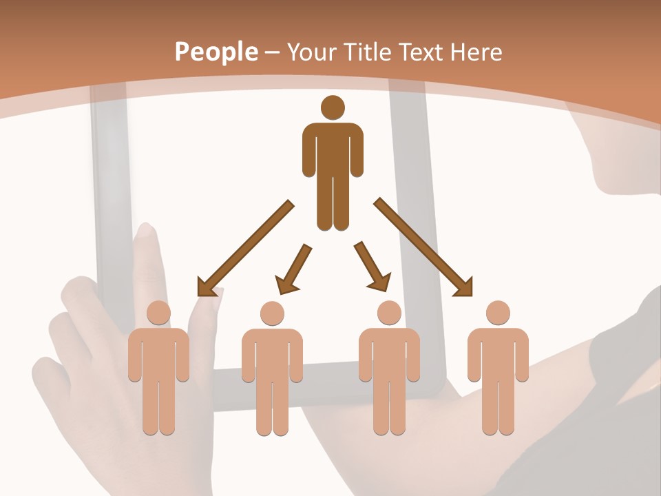 Tablet Vacancy Mobility PowerPoint Template
