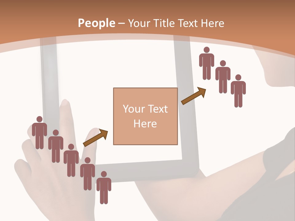 Tablet Vacancy Mobility PowerPoint Template