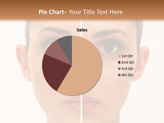 Facial Makeup Image PowerPoint Template