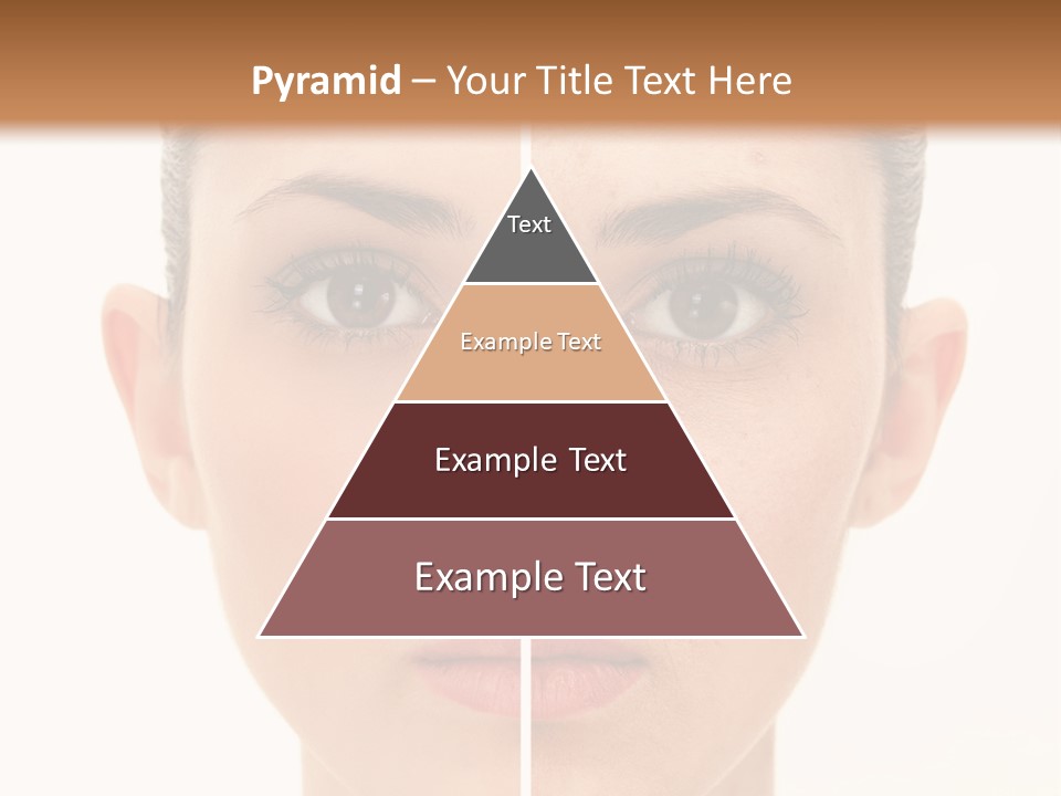 Facial Makeup Image PowerPoint Template