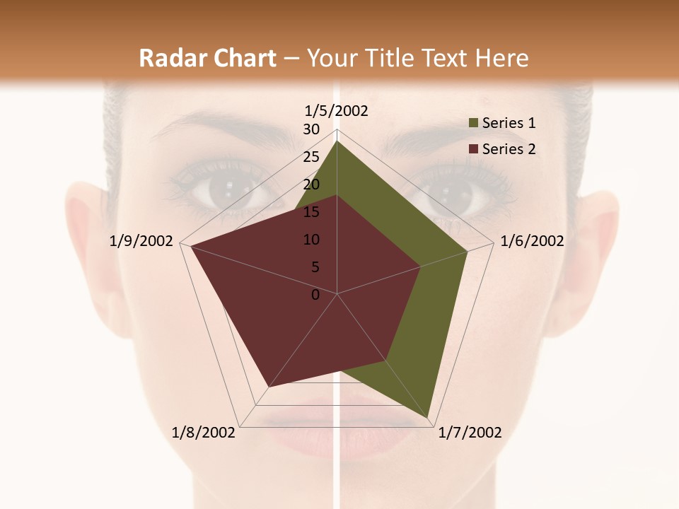 Facial Makeup Image PowerPoint Template