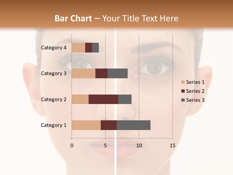 Facial Makeup Image PowerPoint Template