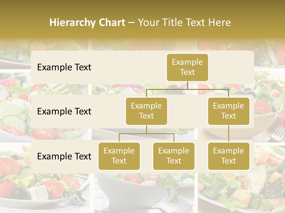 Vegetable Vegetarian Caesar PowerPoint Template