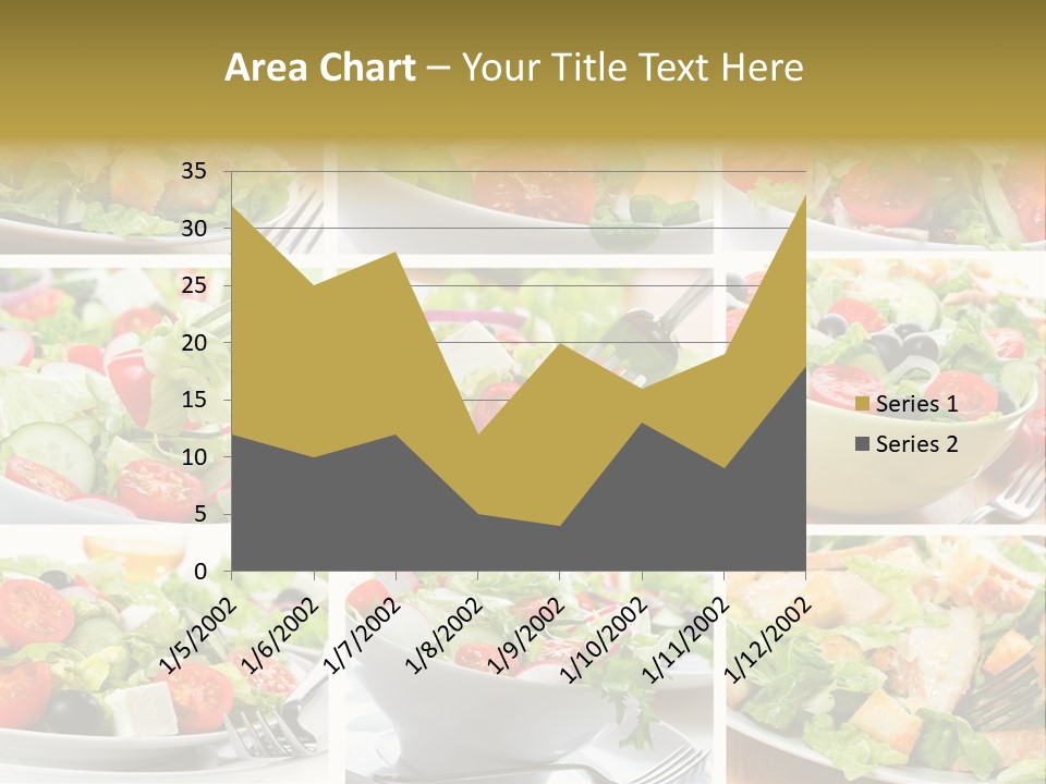 Vegetable Vegetarian Caesar PowerPoint Template