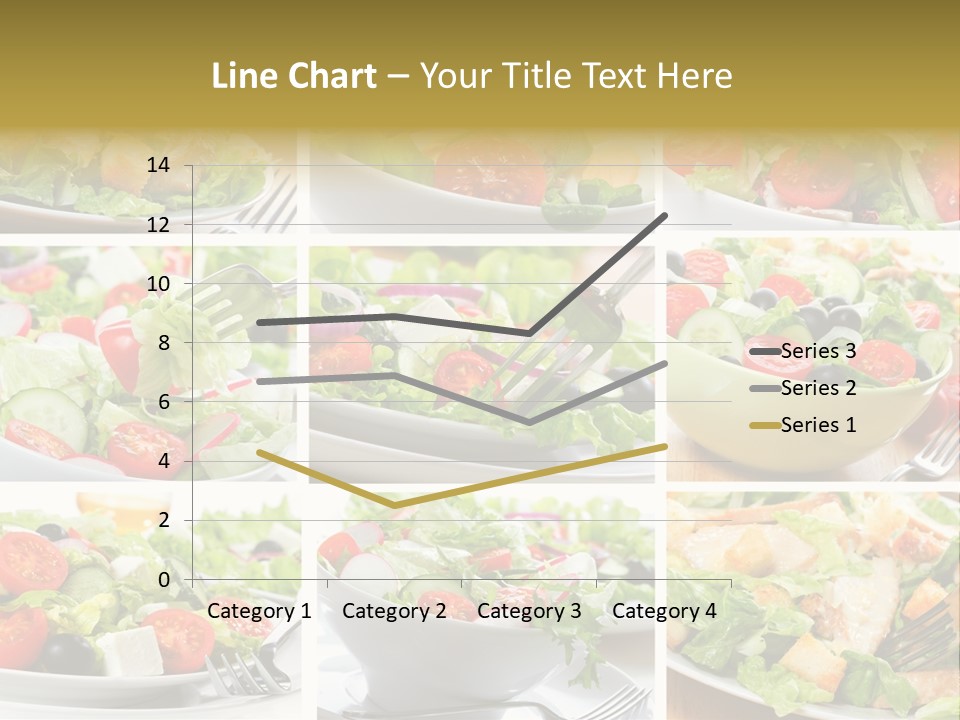 Vegetable Vegetarian Caesar PowerPoint Template
