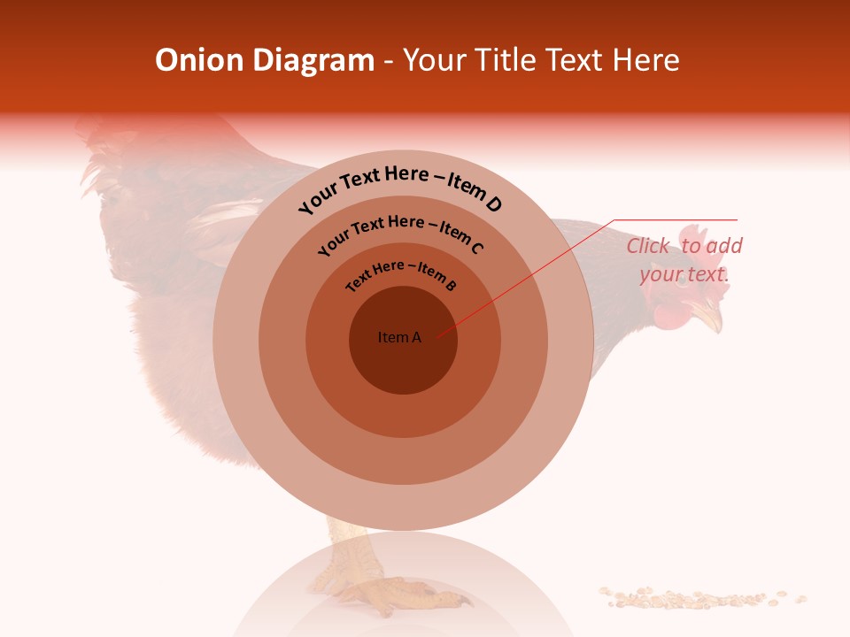 Chicken Bird Wheat PowerPoint Template