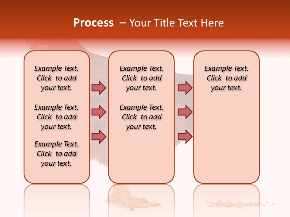 Chicken Bird Wheat PowerPoint Template
