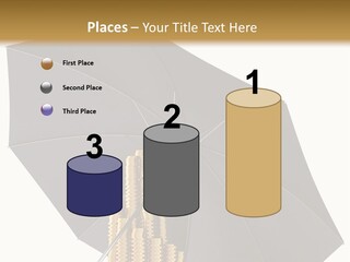 Umbrella Coins Conceptual PowerPoint Template