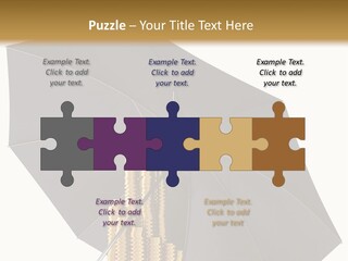 Umbrella Coins Conceptual PowerPoint Template