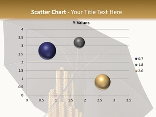 Umbrella Coins Conceptual PowerPoint Template