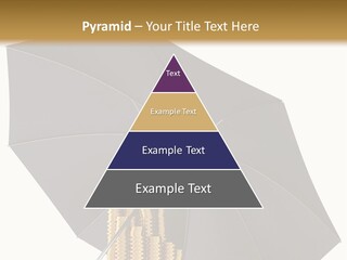 Umbrella Coins Conceptual PowerPoint Template