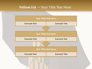 Umbrella Coins Conceptual PowerPoint Template