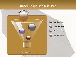 Umbrella Coins Conceptual PowerPoint Template